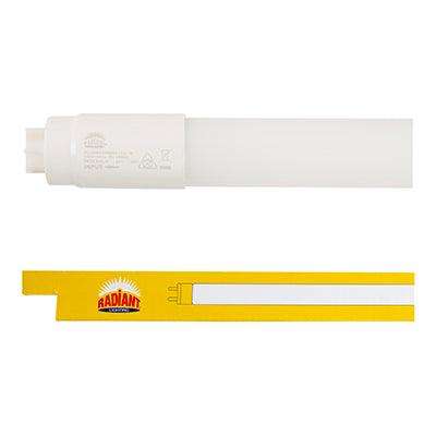 2 Ft T8 Glass Tube 9w Led G13 4000 K Retrofit 602mm With Fuse