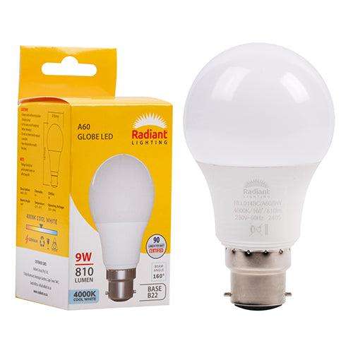 A60 9w Led B22 4000 K Box N
