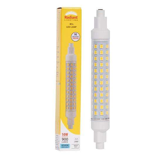 Qi Clear 10w Led R7s J118mm 6500 K N