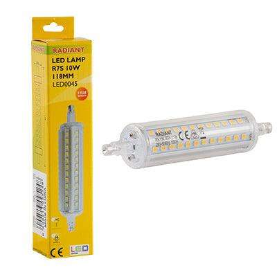 Qi Clear 10w Led R7s J118mm 3000 K N
