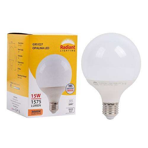 Opalina Frosted G95 15w Led E27 3000 K N