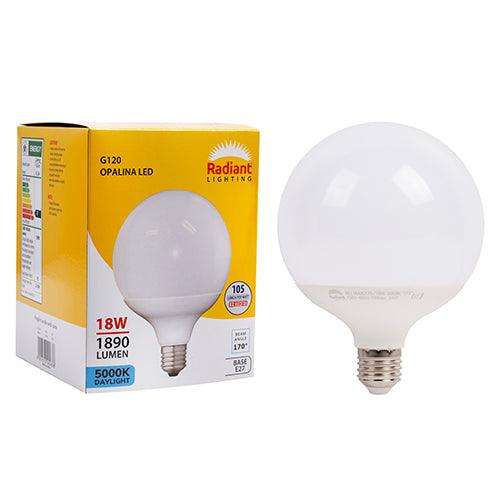 Opalina Frosted G120 18w Led E27 5000 K N
