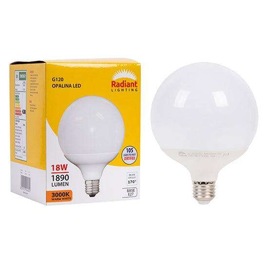 Opalina Frosted G120 18w Led E27 3000 K N