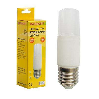Stick Lamp Frosted T44 12w Led E27 3000 K N