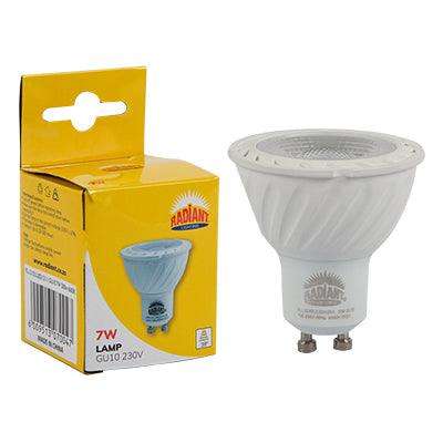 Gu10 Clear Lens 7w Led 6500 K Dimmable N