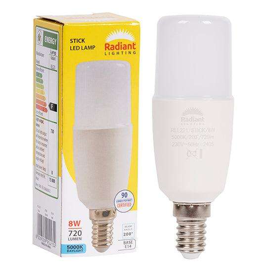 Stick Lamp T36 8w Led E14 5000 K N