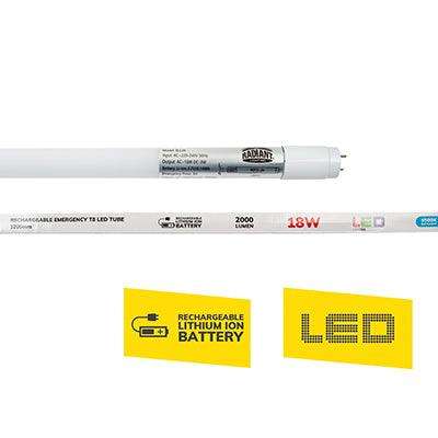 Rechargeable T8 Tube 18w Led G13 6500 K 1200mm