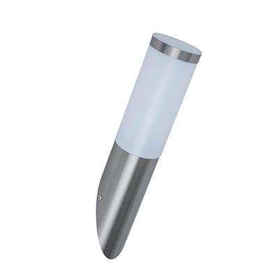 Slate Plain Wall Light Outdoor Stainless Steel E27 1x40w
