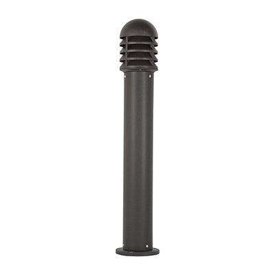 ***Lourve Bollard Outdoor Black 1x E27