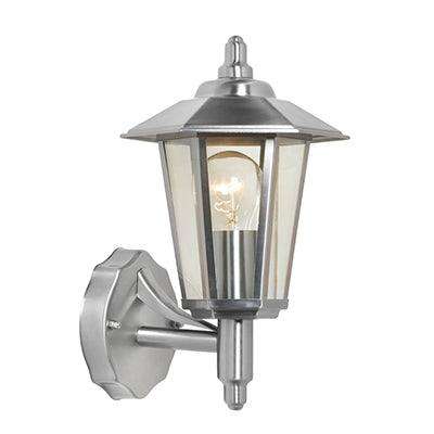 ***Farol Wall Light Outdoor Up Stainless Steel 1x E27