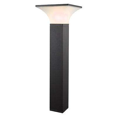 Lennox Bollard Outdoor Dark Grey 1x E27