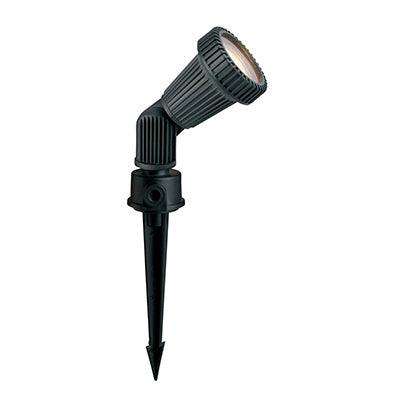 Garden Spike Plastic Black Gu10 1x35w