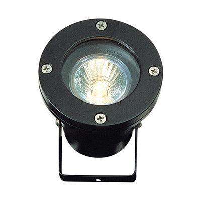 Spotlight Outdoor Fibre Glass Black Gu10 1x50w
