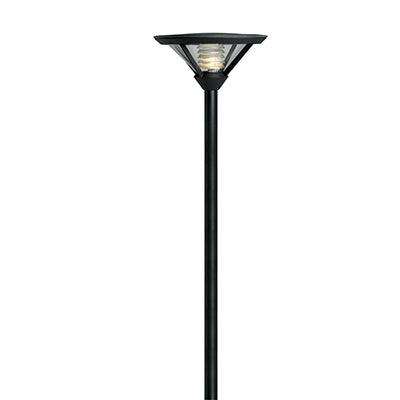 ***Triangle Pole Light Black E27 1x100w Excluding Pole