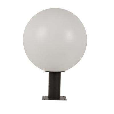 Sphere Pillar Outdoor 300mm Black