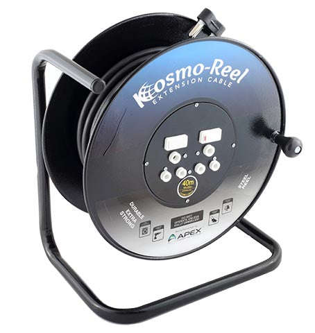 Reel Ext. Cosmo Steel 40 Mx2.5 Mm Dbl Plug