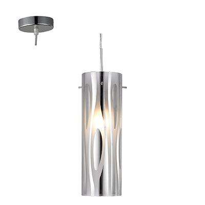 ***Island Pendant Chrome E27 1x60w