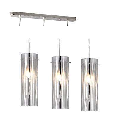 ***Island Pendant Chrome E27 3x40w