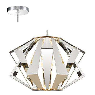 ***Rai Pendant Stainless Steel E27 1x60w