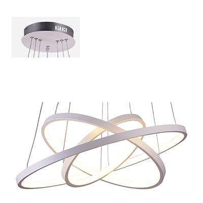 3 Rings Pendant White Led 60w