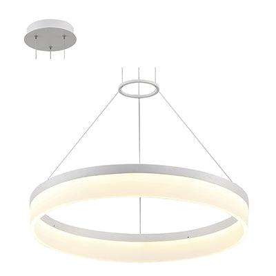 ***Pendant Single Layer White Led 34w