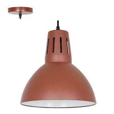 Pendant Steel 280mm Rust E27 1x40w