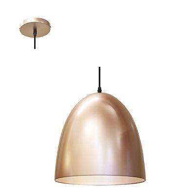***Pendant Steel 300mm Champagne E27 1x40w