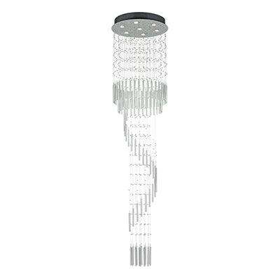 7 Lt Chandelier Crystal Chrome Gu10 7x50w