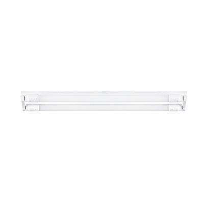 4 Ft Double Eco Open Channel T8 2x18w 1230mm Wired For Led