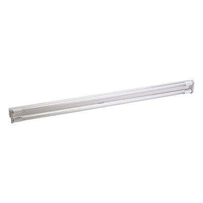 4 Ft Open Channel Wired For Led T8 2x18w 1230mm