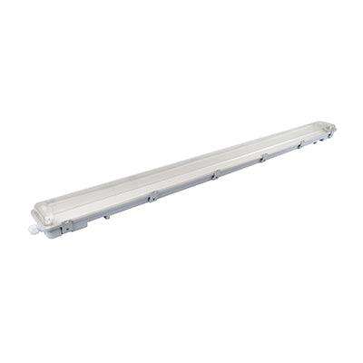 4 Ft Double Vapour Proof Wired For Led T8 2x18w 1285mm