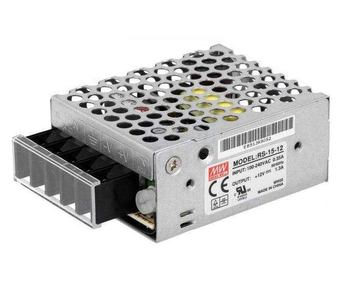 Power Supply Encl I=220 O=12 V 1 A3 15 W Rs 15 12