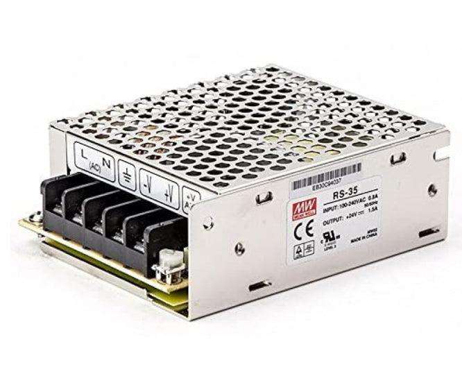 Power Supply Encl. I=220 O=15 V 2 A4 36 W Rs 35 15