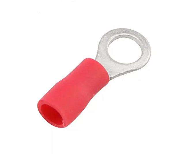 Terminal Pre Ins Ring Lug Rd R=4.3mm 100/Bag Rv1.25 4 S *Dbk*