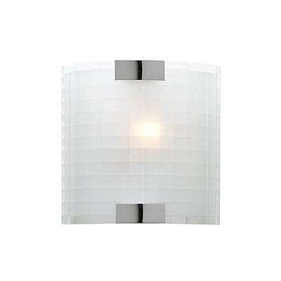 ***Pax Wall Light Ripple Glass Chrome E14 1x60w
