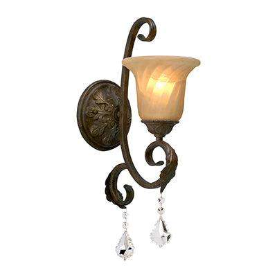Real Wall Light Bronze E27 1x60w