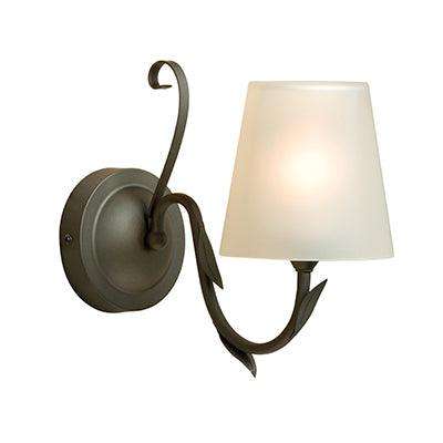 Arum Wall Light Charcoal E27 1x60w