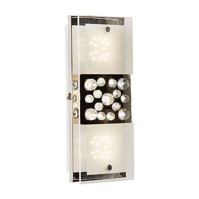 Crystal Wall Light Chrome Led 11w 4000 K
