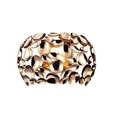 Wall Light Rose Gold E14 2x40w