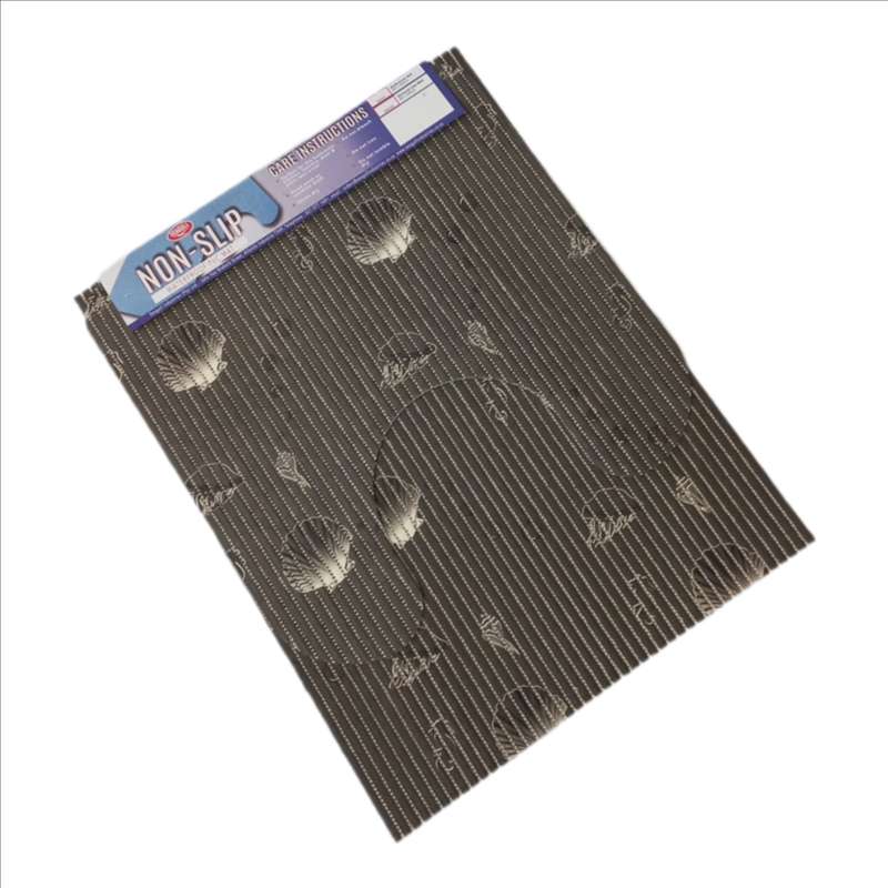 Seagull Anti Slip Roll 65 Cm X 15 M Printed Seashells Grey
