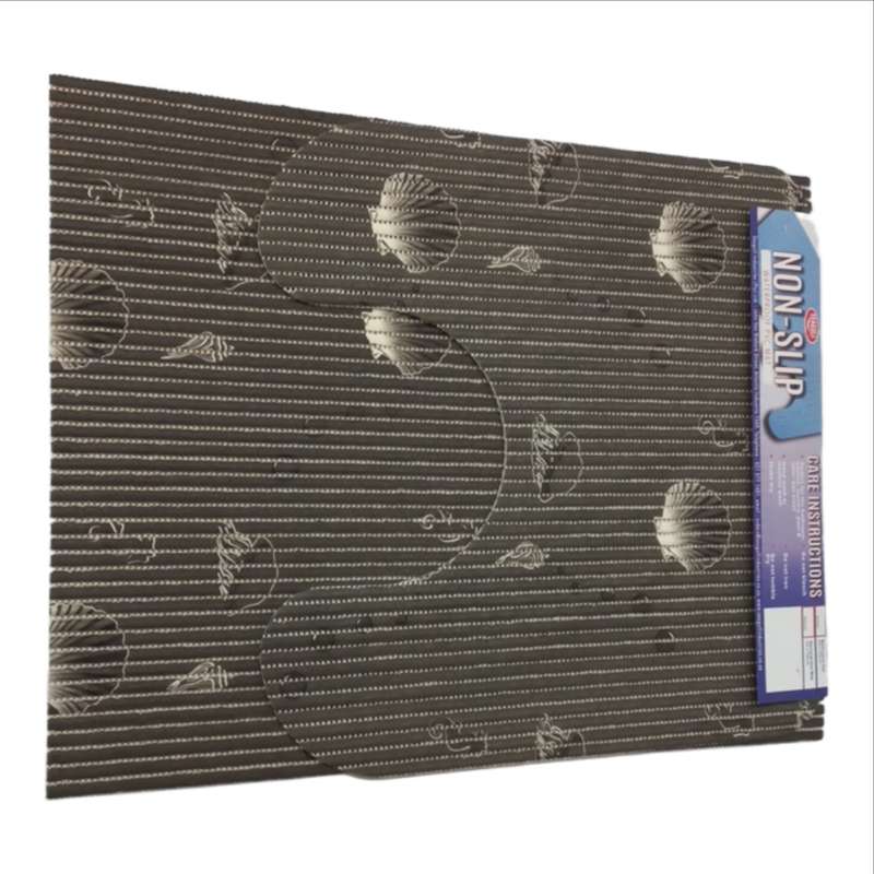 Seagull Anti Slip Roll 65 Cm X 15 M Printed Seashells Grey