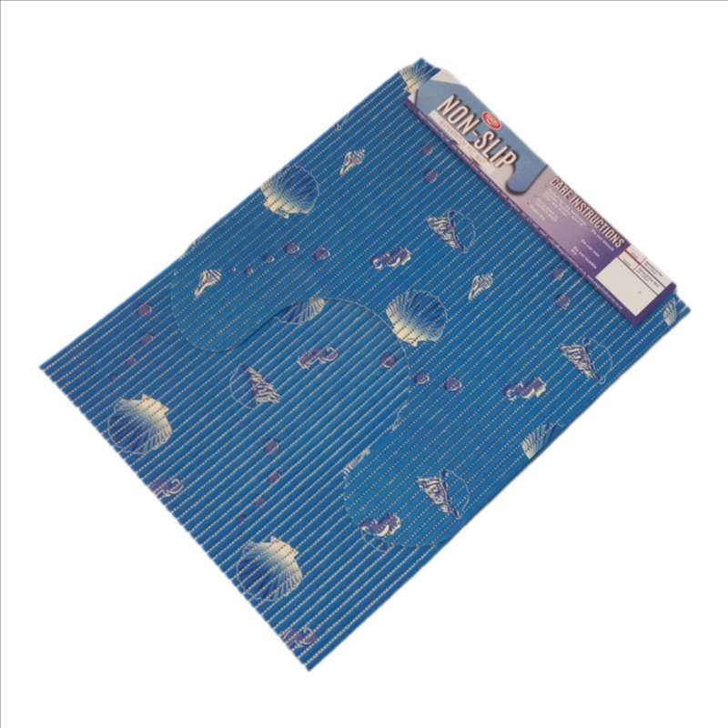 Seagull Anti Slip Roll 65 Cm X 15 M Printed Seashells Blue