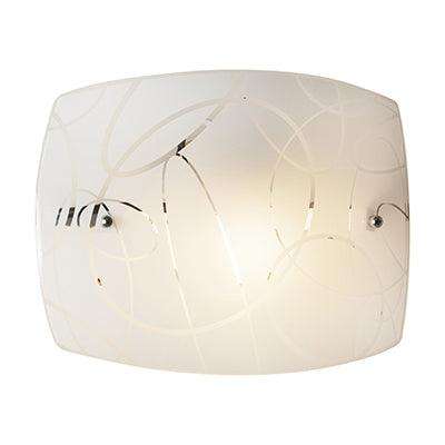 ***Wall Light White E27 1x60w