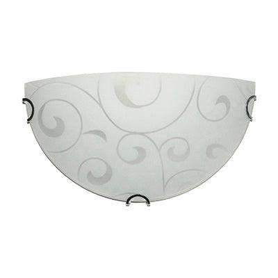 Stem Wall Light Chrome E27 1x60w