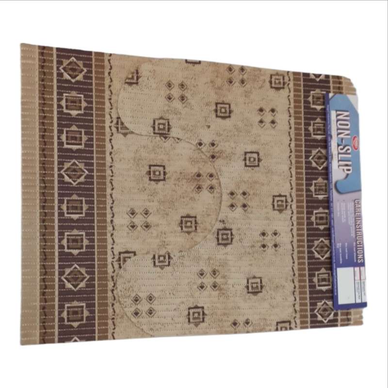 Seagull Anti Slip Roll 65 Cm X 15 M Printed Cream & Brown
