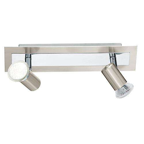 ***Rottelo Led 2 Lt S/Light S/Chrome