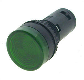 Pilot Lamp 400 V 2 W Grn No Bulb S20 Sa20