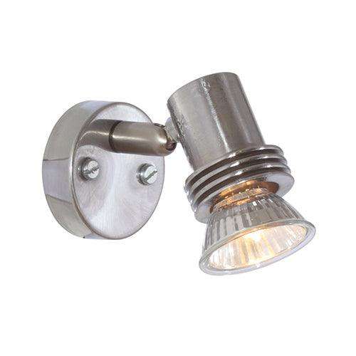 ***Sahara 1 Lt S/Light 60mm Satin Chrome