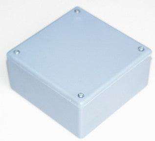 Abs Enclosure Grey 105x105x52mm Without Ribs S30 A Grey Ribless
