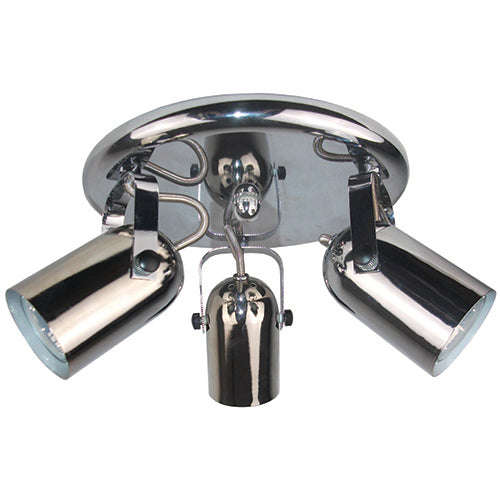 ***New Age Round 3 Lt Spot Polished Chrome***